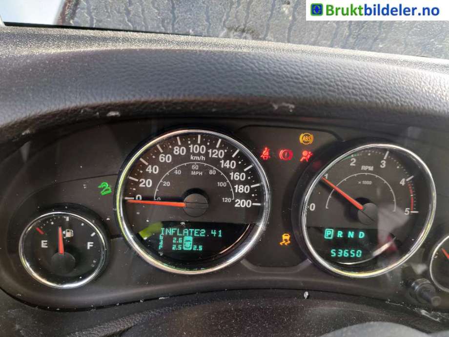 Jeep Wrangler 2007-->> (Type III) , Motorkode: 5;5 (ENS), Girkassekode: 