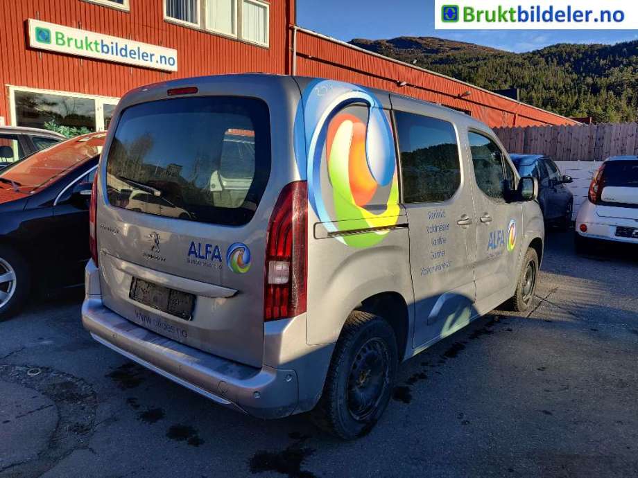 Peugeot Partner 2019-->> (Type III) , Motorkode: YHY, Girkassekode: 