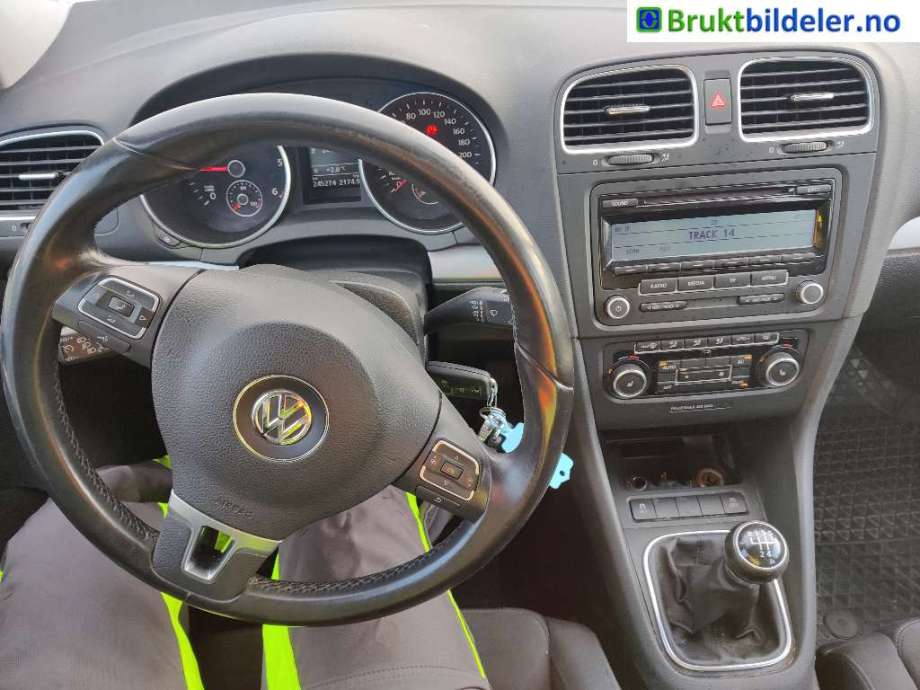 VW Golf VI 2008-2012 , Motorkode: CAYC, Girkassekode: LUB
