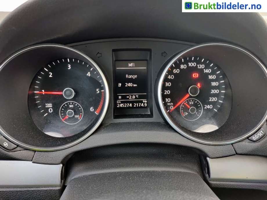 VW Golf VI 2008-2012 , Motorkode: CAYC, Girkassekode: LUB