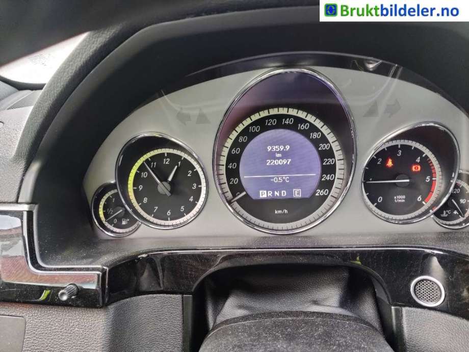 Mercedes E-Klasse 2009-2013 (Fase 1) (W212) (W212), Motorkode: OM651.924, Girkassekode: 