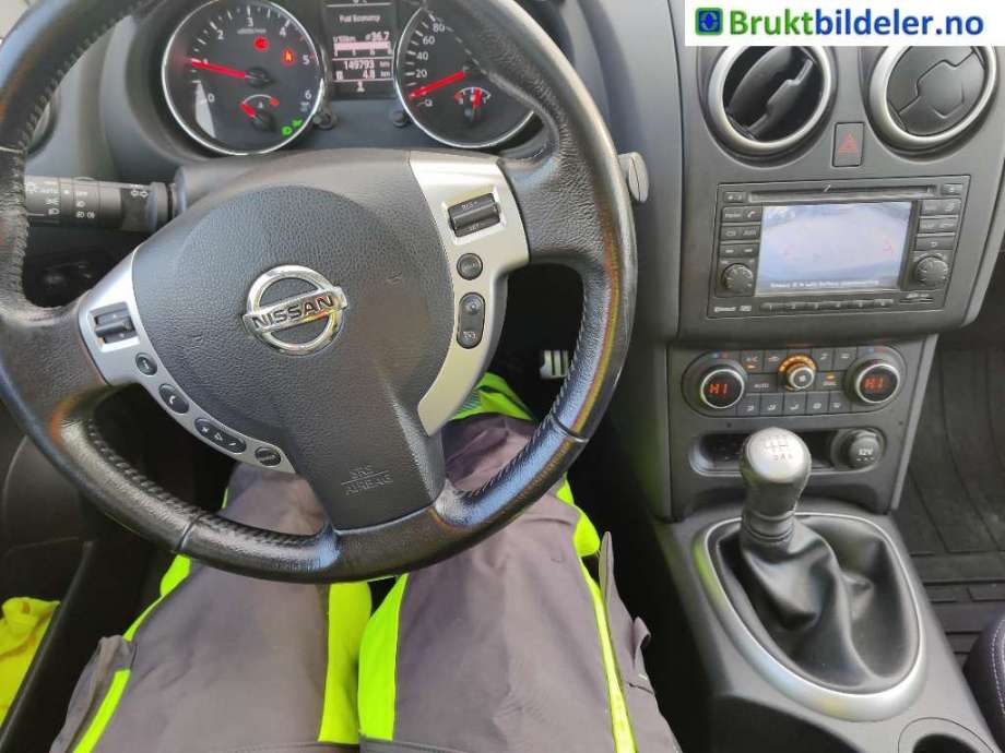 Nissan Qashqai 2010-2014 (Type I, Fase 2) , Motorkode: K9K, Girkassekode: 