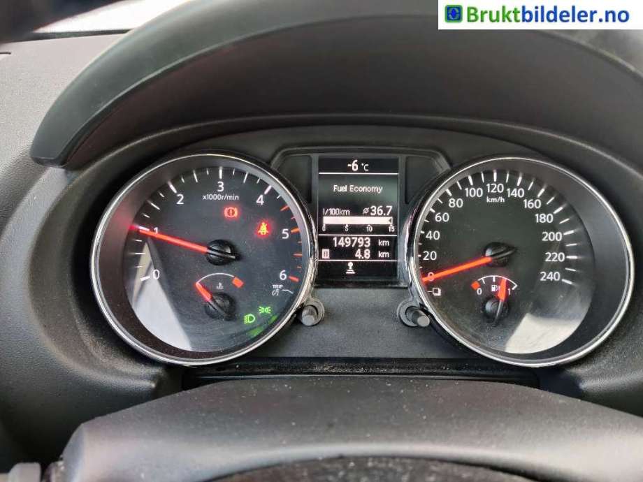 Nissan Qashqai 2010-2014 (Type I, Fase 2) , Motorkode: K9K, Girkassekode: 