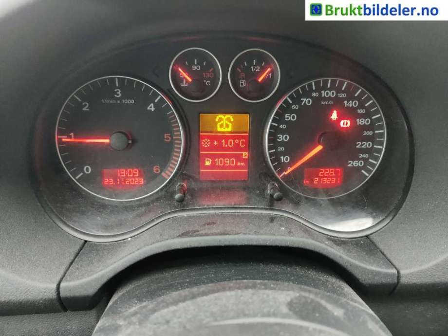 Audi A3 2003-2008 (Type II, Fase 1) , Motorkode: BKC;BLS, Girkassekode: KBL