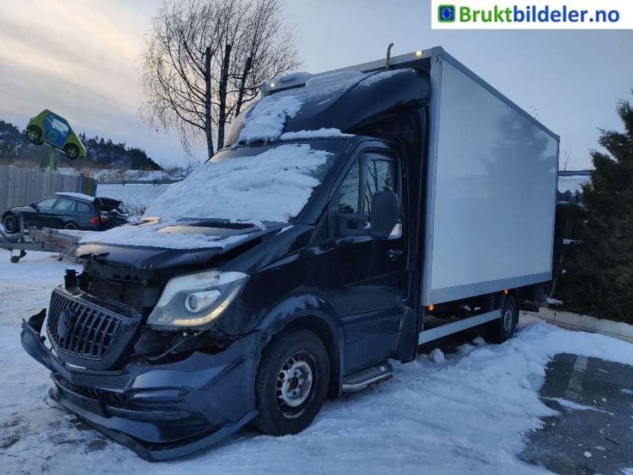 Mercedes Sprinter 2013-2018 (Fase 2) (906) (906), Motorkode: OM642.896, Girkassekode: 722.902