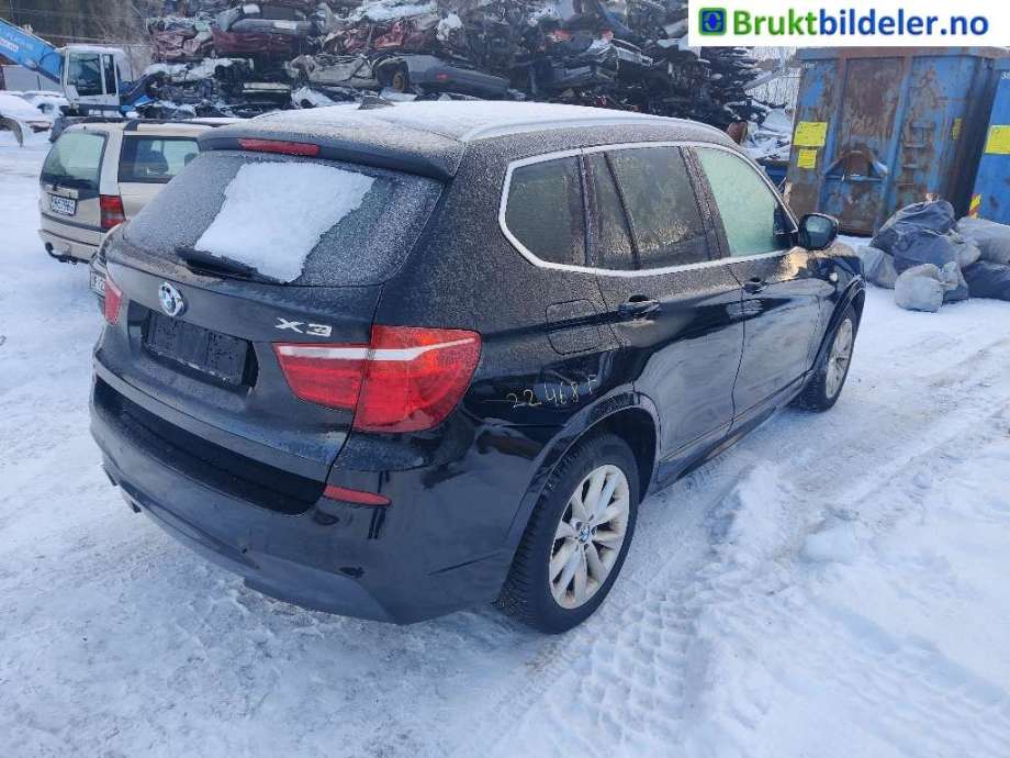 BMW X3 2010-2017 (F25) (F25), Motorkode: N47-D20C, Girkassekode: GA8HP45Z - 4WD