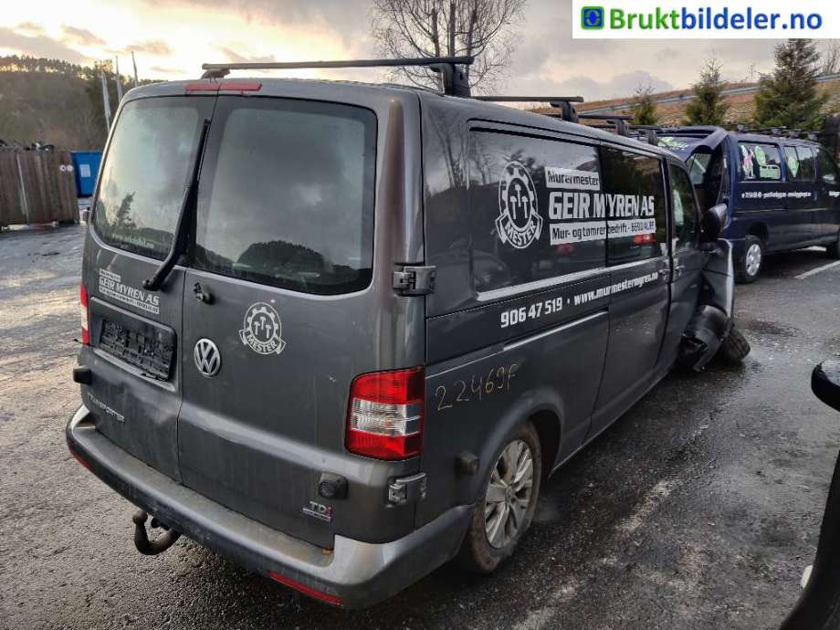 VW Transporter / Caravelle 2009-2015 (Fase 2) (T5) (T5), Motorkode: CAAC;CCHA, Girkassekode: PAW