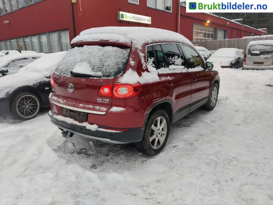 VW Tiguan 2007-2011 (Type I, Fase 1) , Motorkode: CBAB, Girkassekode: LMU