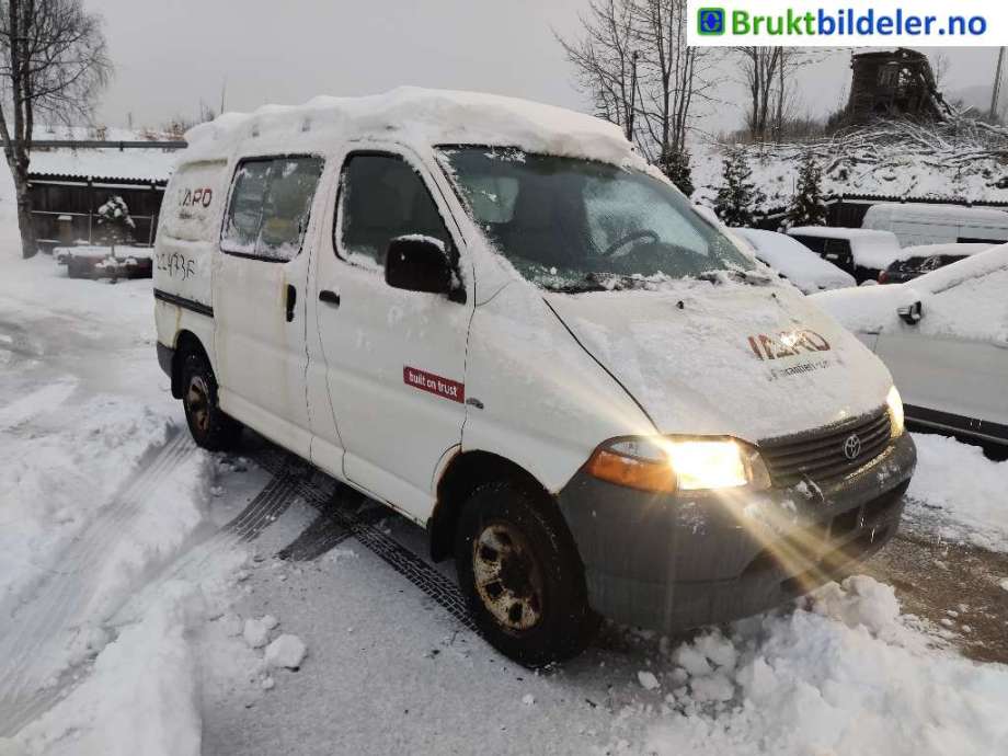 Toyota Hiace 2001-2006 (Fase 2) , Motorkode: 2KD-FTV, Girkassekode: 4WD