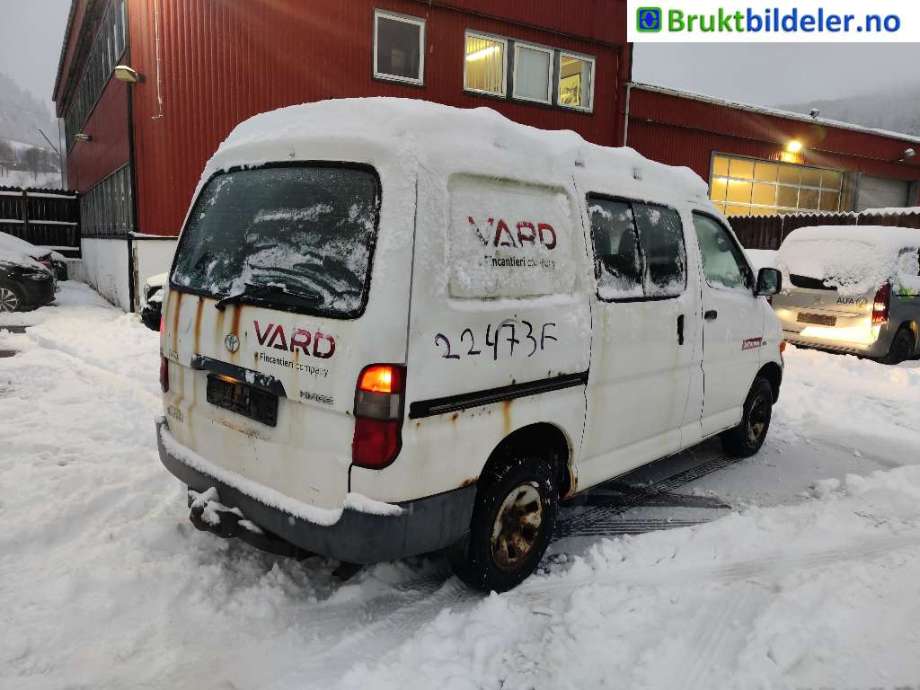 Toyota Hiace 2001-2006 (Fase 2) , Motorkode: 2KD-FTV, Girkassekode: 4WD