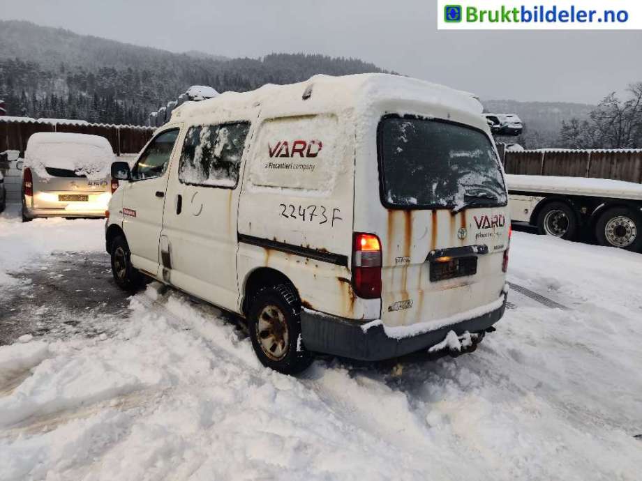 Toyota Hiace 2001-2006 (Fase 2) , Motorkode: 2KD-FTV, Girkassekode: 4WD