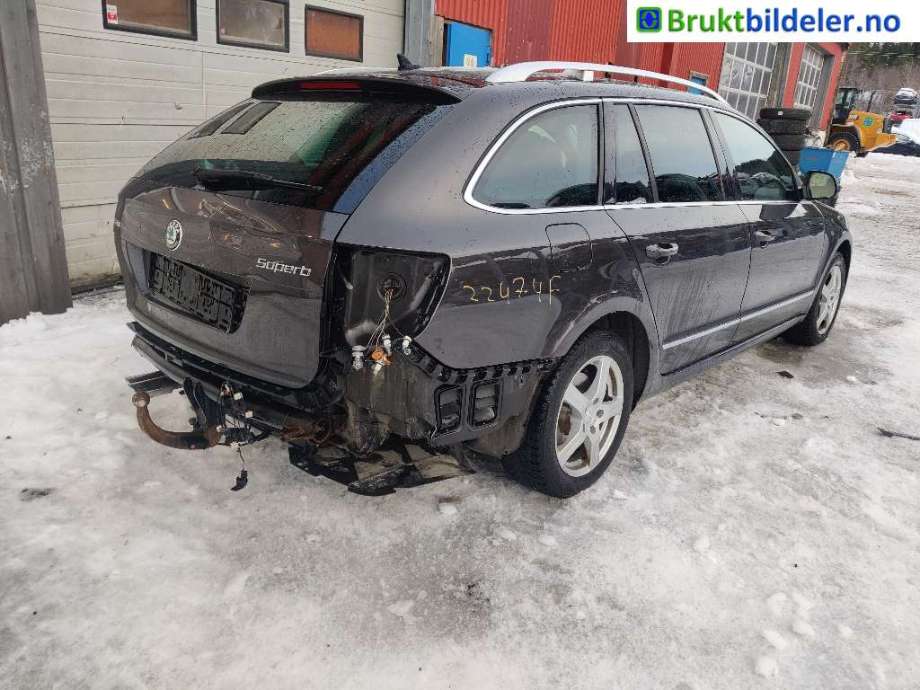 Škoda Superb 2008-2015 (Type II) , Motorkode: CBBB, Girkassekode: KXY