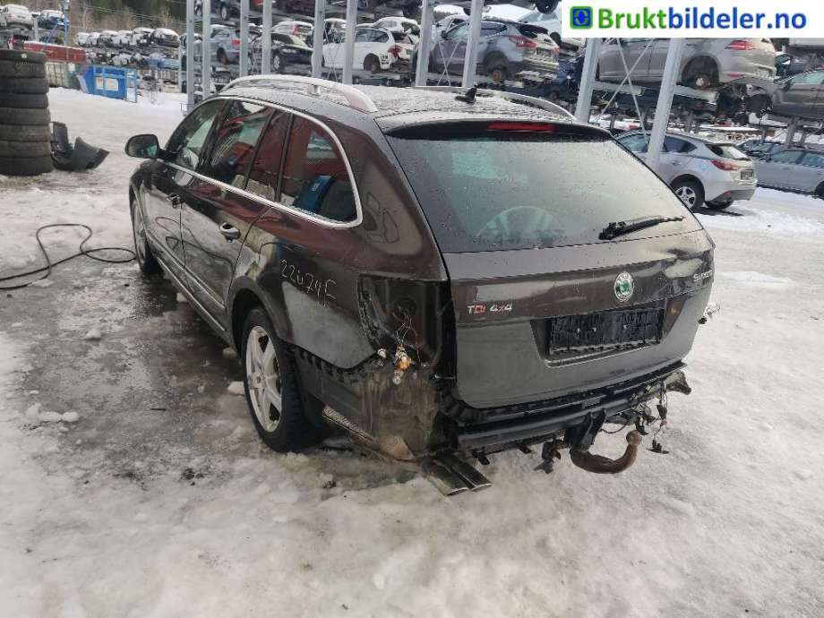 Škoda Superb 2008-2015 (Type II) , Motorkode: CBBB, Girkassekode: KXY
