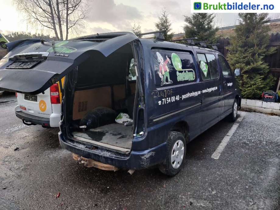 Toyota Hiace 2007-2012 (Fase 3) , Motorkode: 2KD-FTV, Girkassekode: 