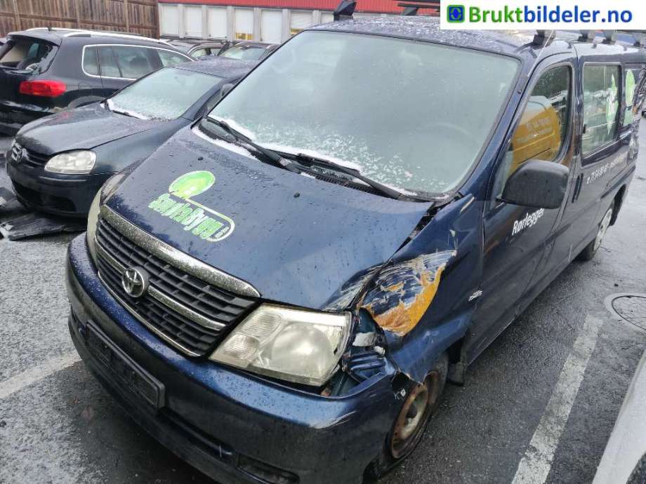 Toyota Hiace 2007-2012 (Fase 3) , Motorkode: 2KD-FTV, Girkassekode: 