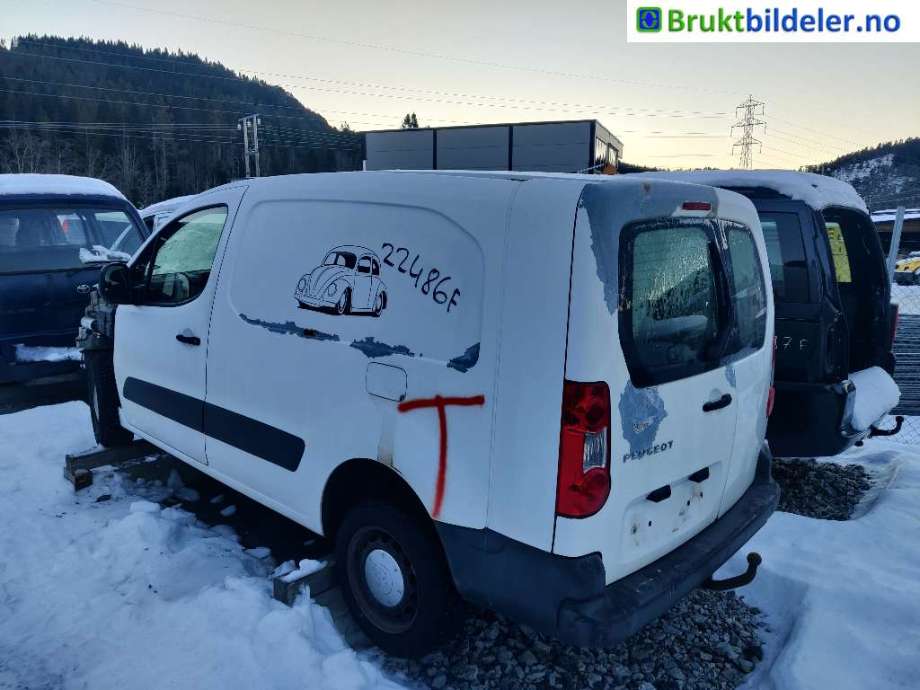 Peugeot Partner 2008-2015 (Type II, Fase 1) , Motorkode: 9HF, Girkassekode: 