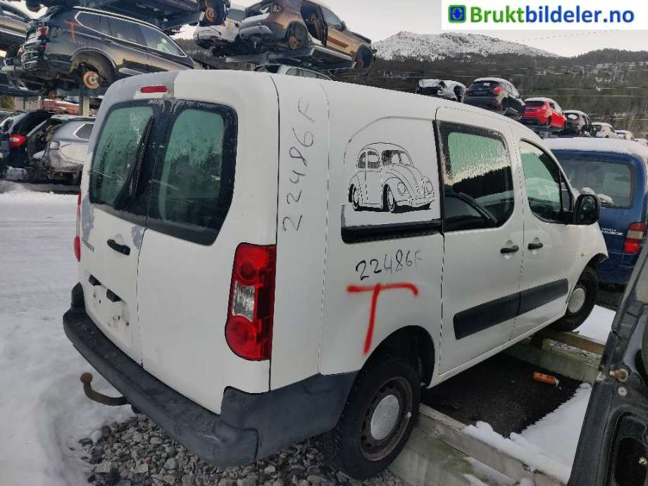 Peugeot Partner 2008-2015 (Type II, Fase 1) , Motorkode: 9HF, Girkassekode: 