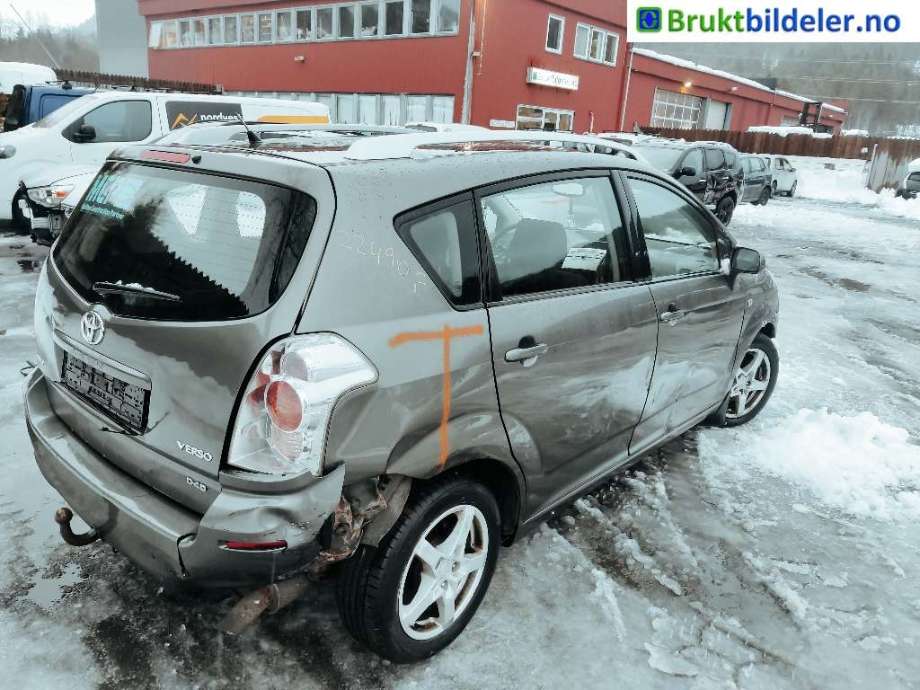Toyota Verso 2004-2009 (Type II) , Motorkode: 2AD-FTV, Girkassekode: 