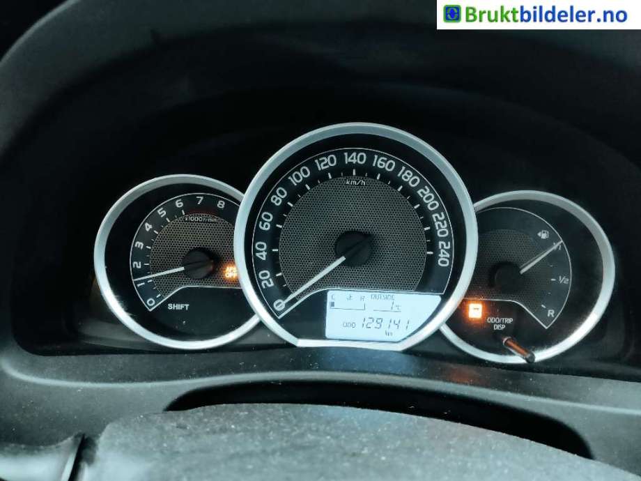 Toyota Auris 2013-2015 (Type II, Fase 1) , Motorkode: 1NR-FE, Girkassekode: 