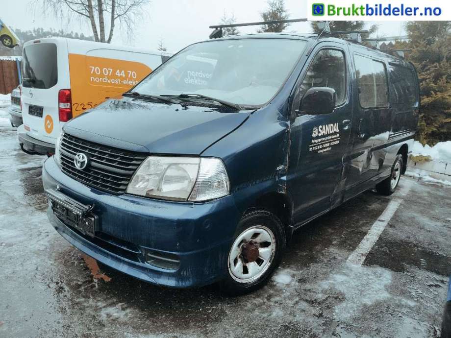 Toyota Hiace 2007-2012 (Fase 3) , Motorkode: 2KD-FTV, Girkassekode: 