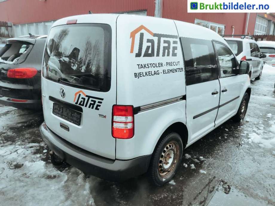 VW Caddy 2010-2015 (Type III, Fase 2) , Motorkode: CAYD, Girkassekode: LZY