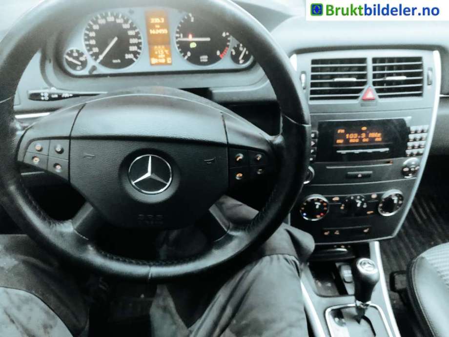 Mercedes B-Klasse 2005-2008 (Fase 1) (W245) (W245), Motorkode: OM640.940, Girkassekode: 