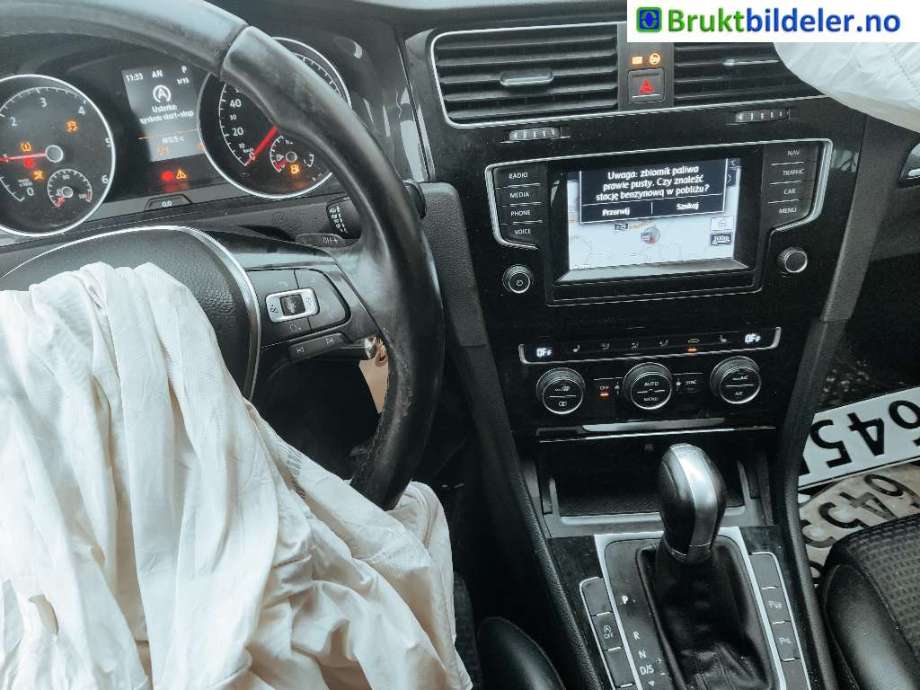 VW Golf VII 2012-2017 (Fase 1) , Motorkode: CKFC;CRBC, Girkassekode: QSE