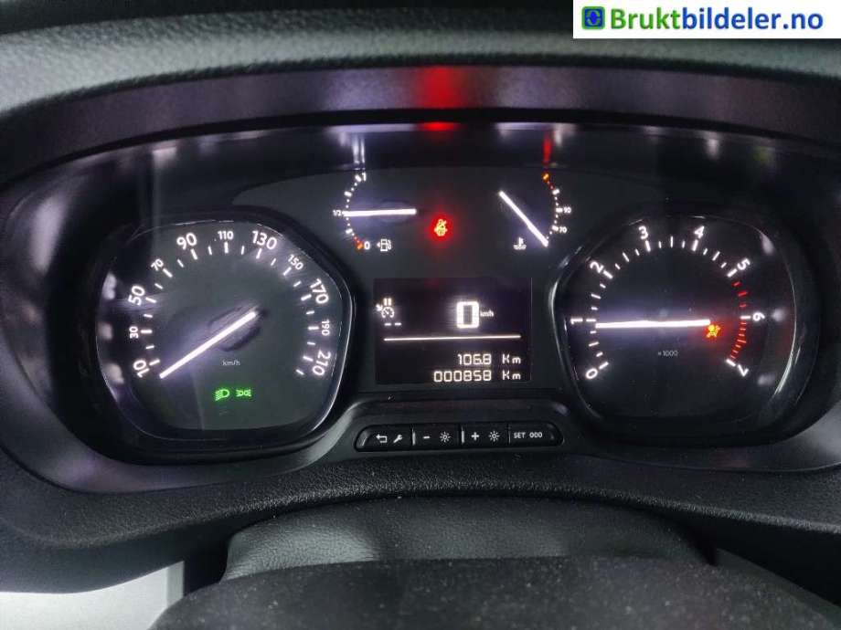 Opel Vivaro C 2020-->> , Motorkode: DW10FDDU UE642L, Girkassekode: 6 SST