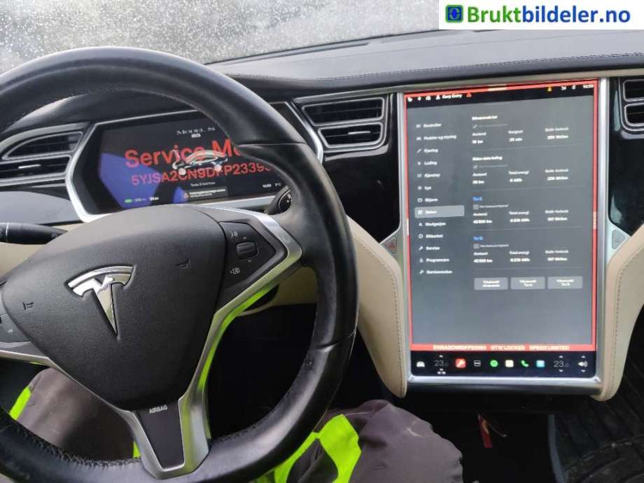 Tesla Model S 2013-2016 (Fase 1) , Motorkode: L1S, Girkassekode: 