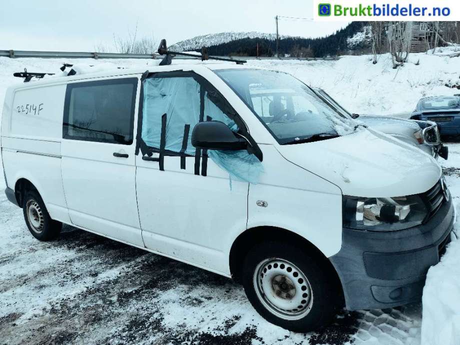 VW Transporter / Caravelle 2009-2015 (Fase 2) (T5) (T5), Motorkode: CAAC;CCHA, Girkassekode: 
