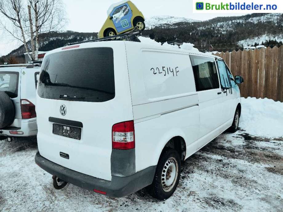 VW Transporter / Caravelle 2009-2015 (Fase 2) (T5) (T5), Motorkode: CAAC;CCHA, Girkassekode: 