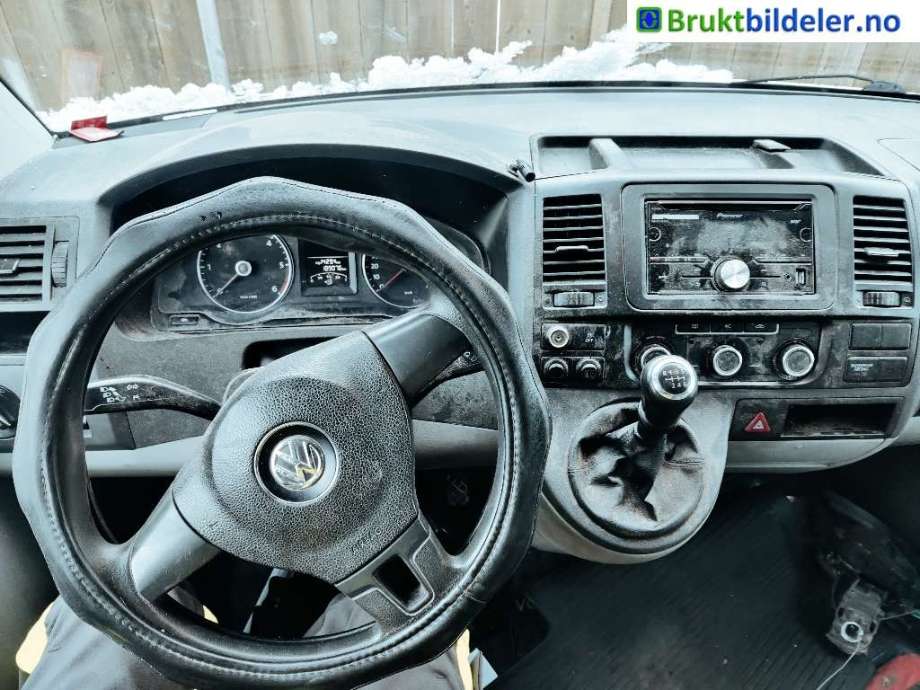 VW Transporter / Caravelle 2009-2015 (Fase 2) (T5) (T5), Motorkode: CAAC;CCHA, Girkassekode: 