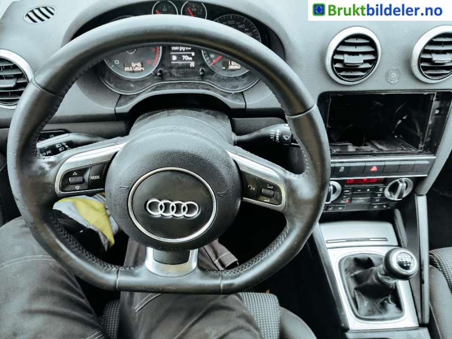 Audi A3 2009-2012 (Type II, Fase 2) , Motorkode: CBZB, Girkassekode: LNY