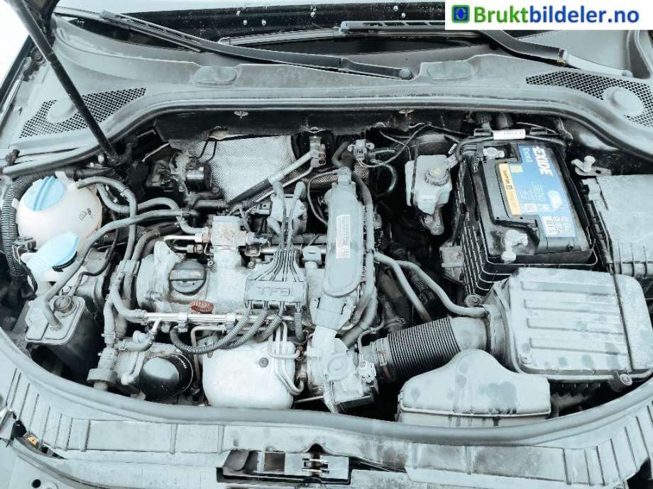 Audi A3 2009-2012 (Type II, Fase 2) , Motorkode: CBZB, Girkassekode: LNY