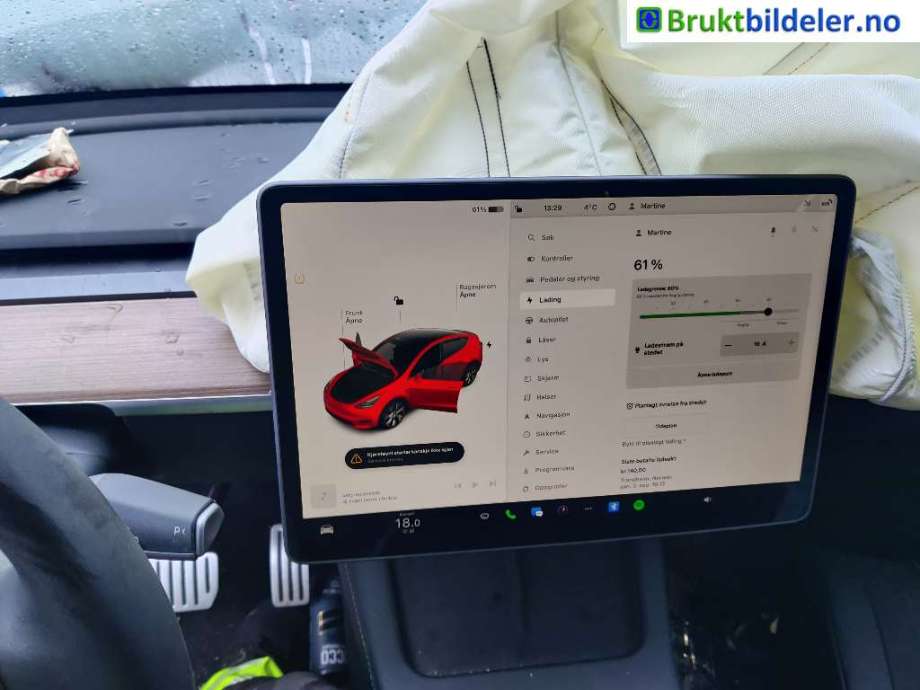 Tesla Model Y 2021-2024 (Type I) , Motorkode: , Girkassekode: 