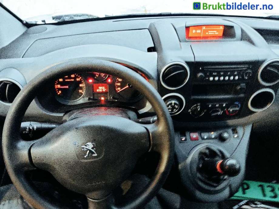 Peugeot Partner 2008-2015 (Type II, Fase 1) , Motorkode: 9HF, Girkassekode: 