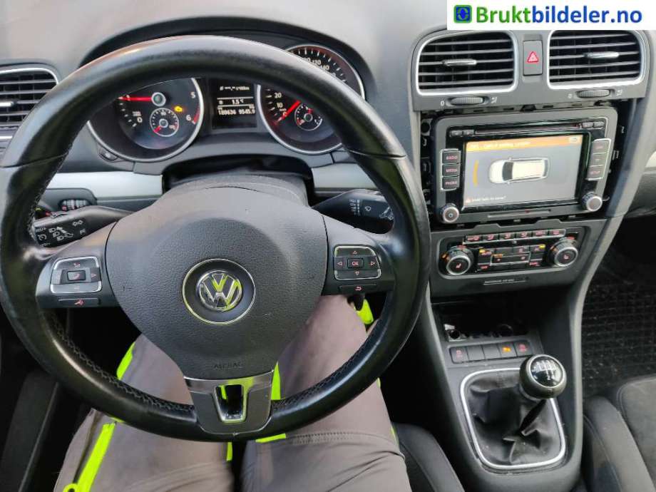 VW Golf VI 2008-2012 , Motorkode: CAYC, Girkassekode: LUB