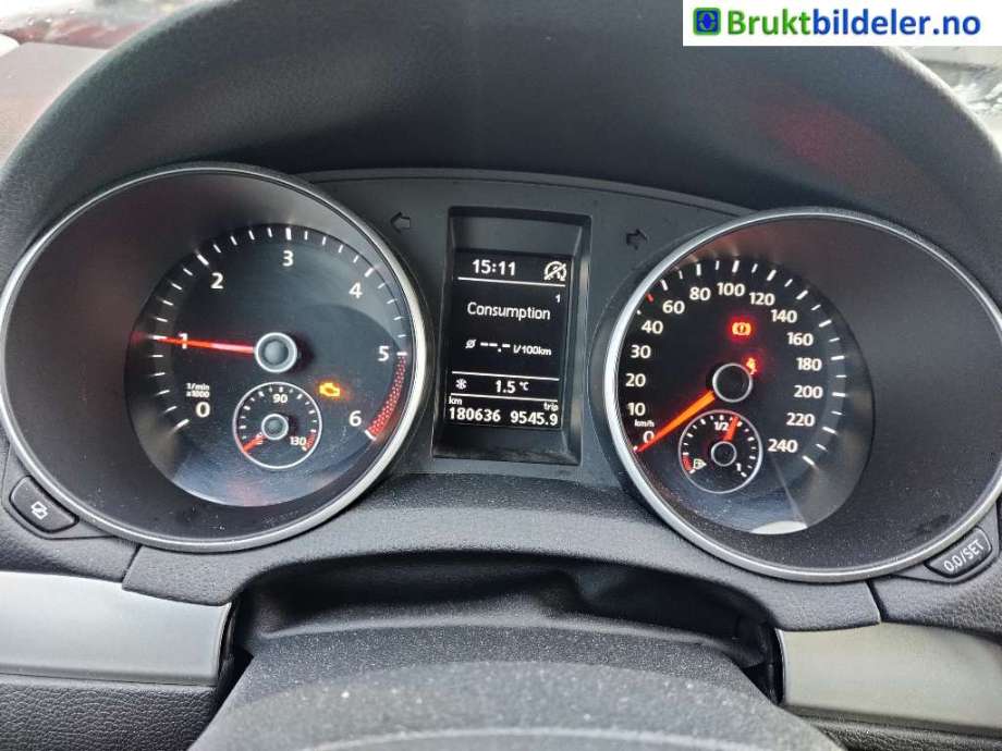 VW Golf VI 2008-2012 , Motorkode: CAYC, Girkassekode: LUB