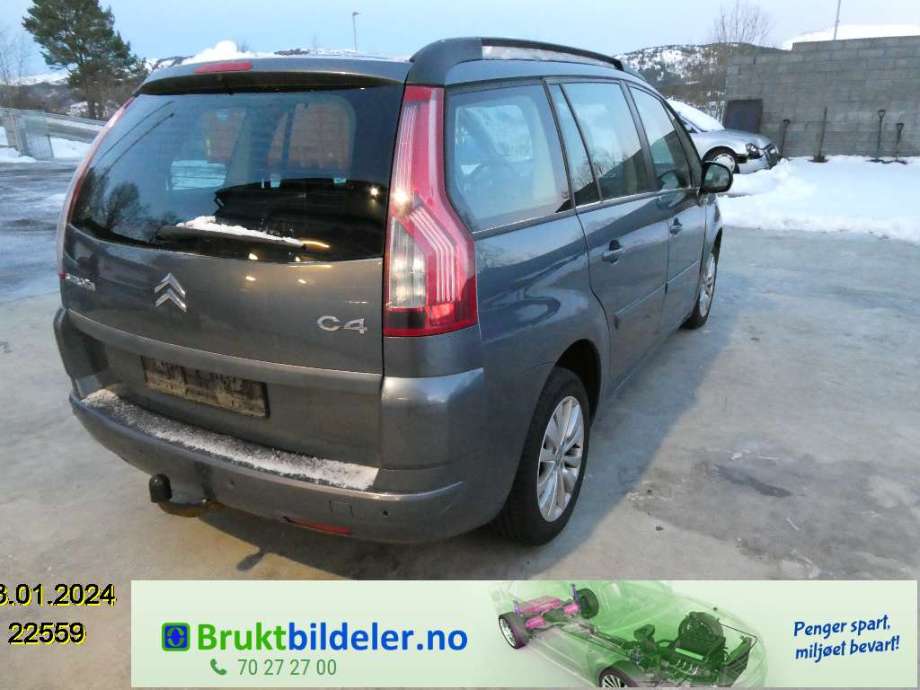 Citroën C4, Picasso 2006-2013 (Type I) , Motorkode: 9HZ, Girkassekode: 