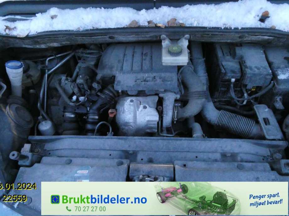 Citroën C4, Picasso 2006-2013 (Type I) , Motorkode: 9HZ, Girkassekode: 