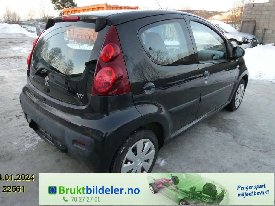 Peugeot 107 2006-2014 , Motorkode: CFB, Girkassekode: 