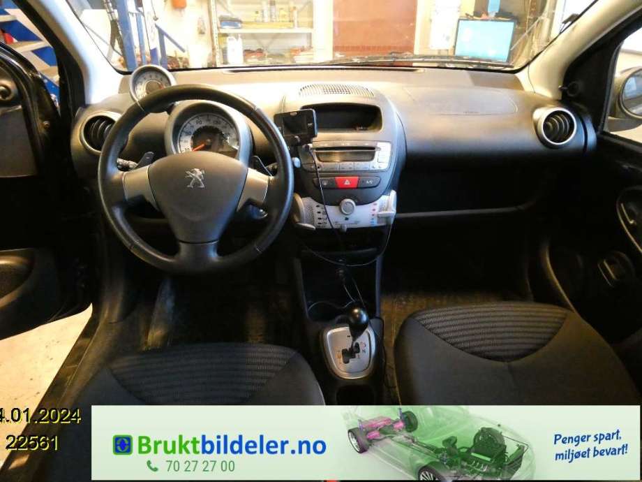 Peugeot 107 2006-2014 , Motorkode: CFB, Girkassekode: 