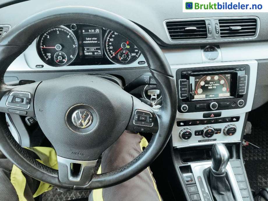 VW Passat 2011-2015 (B7) (B7), Motorkode: CFGC, Girkassekode: PQW