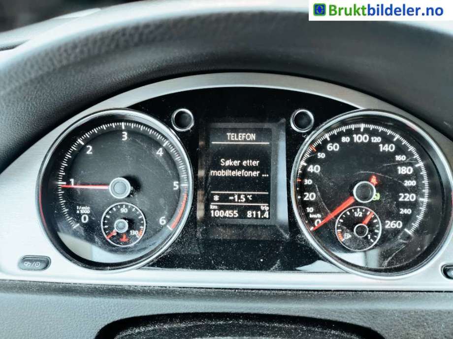 VW Passat 2011-2015 (B7) (B7), Motorkode: CFGC, Girkassekode: PQW