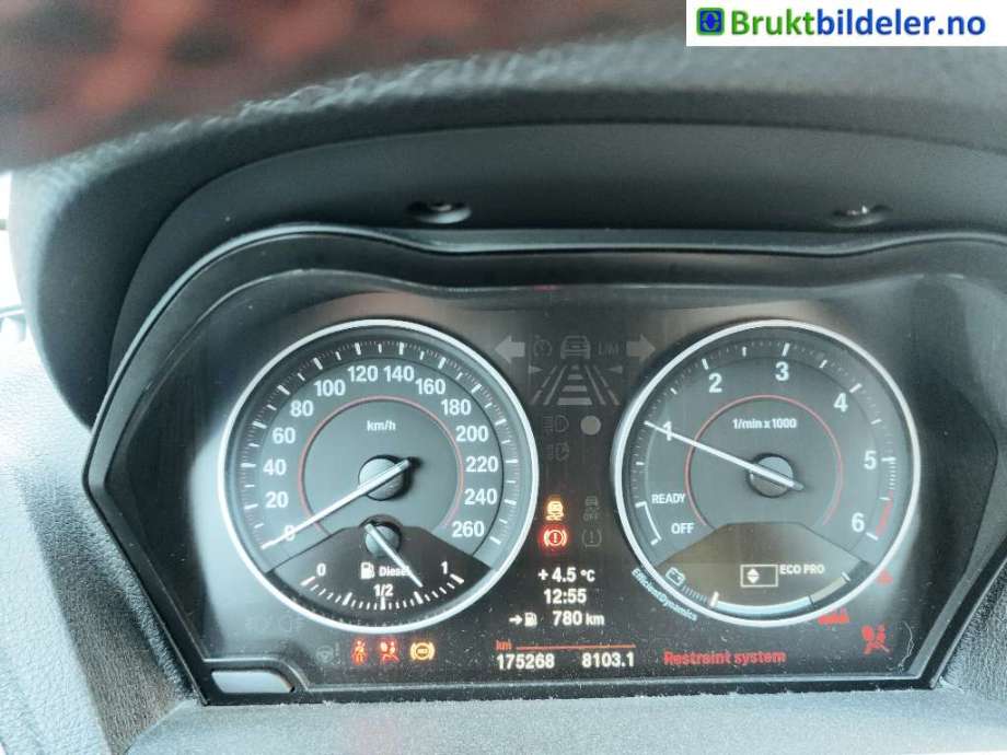 BMW 1-Serie 2011-2015 (Fase 1) (F20/F21) (F20/F21), Motorkode: N47-D16A, Girkassekode: 