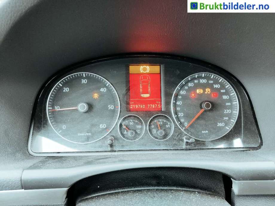 VW Touran 2007-2010 (Type I, Fase 2) , Motorkode: BLS;BXE, Girkassekode: JYK