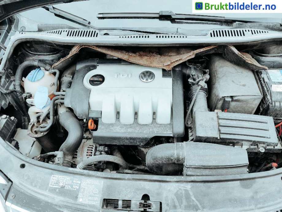 VW Touran 2007-2010 (Type I, Fase 2) , Motorkode: BLS;BXE, Girkassekode: JYK