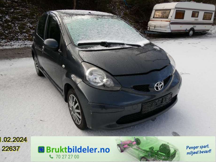 Toyota Aygo 2005-2014 (Type I) , Motorkode: 1KR-FE, Girkassekode: