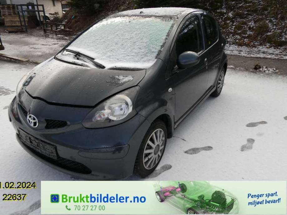 Toyota Aygo 2005-2014 (Type I) , Motorkode: 1KR-FE, Girkassekode: