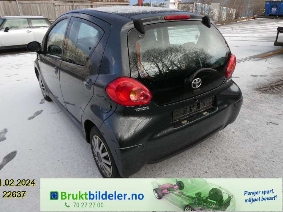 Toyota Aygo 2005-2014 (Type I) , Motorkode: 1KR-FE, Girkassekode: